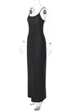 Polka Dot Maxi Casual Dress