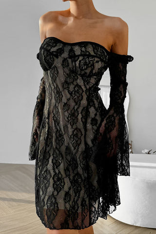 Classic Lace Casual Dress