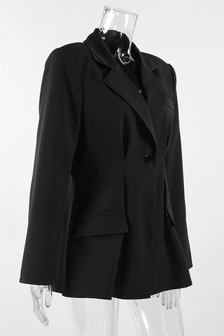 Classic Single-Button Blazer