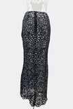 Floral Lace Skirt Set