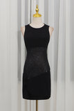 Sequin-Accent Night Out Dress