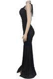 Elegant Halter Maxi Dress