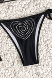 Heart Accent Bikini Set
