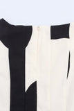 Sleeveless Geometric Casual Dress