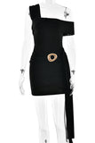One-Shoulder Mini Dress