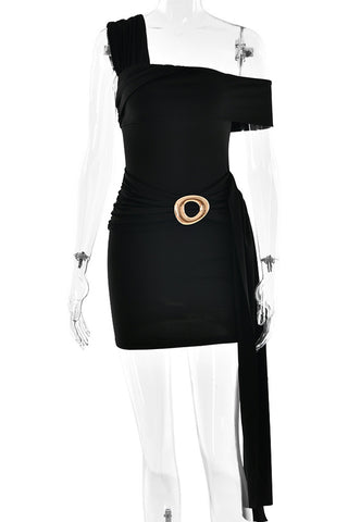 One-Shoulder Mini Dress