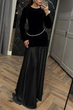 Elegant Floor-Length Evening Dress