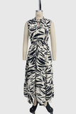 Sleeveless Tiered Casual Dress