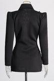 Embellished Evening Blazer Dress