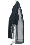Draped Back Night Out Dress