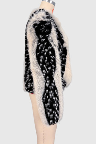 Faux Fur Statement Jacket