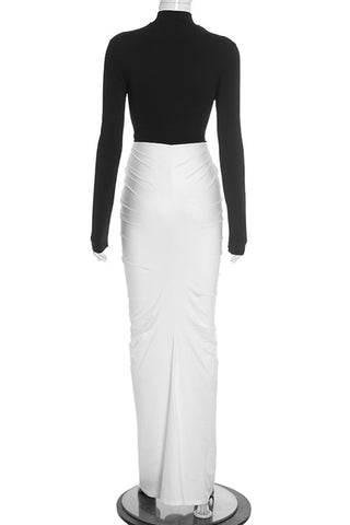 Elegant Ruched Evening Dress