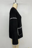 Button-Front Cardigan