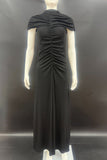 Elegant High-Neck Evening Dress
