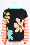 Floral Patterned Sweater