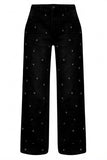 Embellished Straight-Leg Jeans