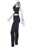 Cutout Sleeveless Jumpsuit