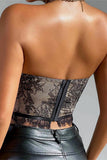Lace Bustier Top