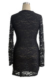 Lace Detail Night Out Dress