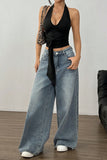 Halter Wrap Style Tank Top