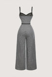 Strappy Wide-Leg Jumpsuit