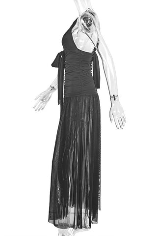 One-Shoulder Ruched Casual Dress