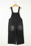 Distressed Overall Jumpsuit