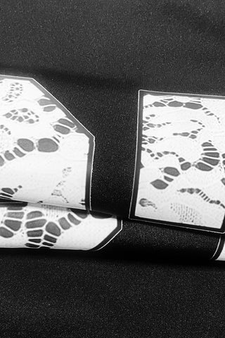 Lace Overlay Long Dress