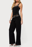 Studded Trim Tank Top