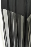 Sheer Mesh Layered Panel Pants