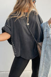 Studded Oversized T-Shirt