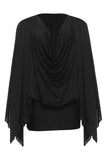 Draped Front Casual Dress