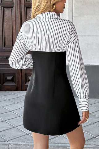Chic Collared Casual Dress