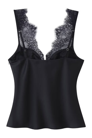 Lace Trim Cami Top
