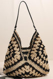 Chic Woven Hobo Bag