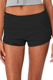 High-Waist Foldover Casual Shorts