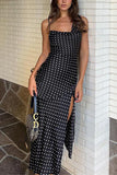 Polka Dot Midi Dress