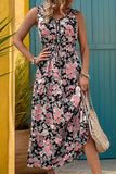 Floral Tiered Casual Dress