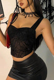 Spider Web Patterned Camisole