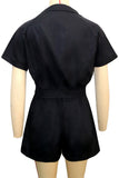 Zip-Up Short Set with Athletic Vibes