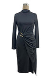 Elegant Asymmetric Evening Dress