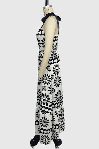 Floral Print Casual Maxi Dress