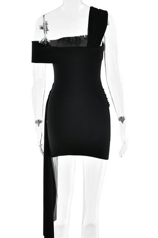 One-Shoulder Mini Dress