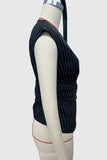 V-Neck Wrap Peplum Tank
