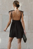 Strappy A-Line Casual Dress
