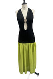 Halter Neck Casual Dress with Cutout Design