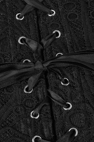 Lace Detail Bustier Top