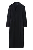 Elegant Longline Buttoned Coat