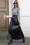 Elegant High-Waisted Maxi Skirt