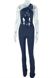 Asymmetric Cutout Jumpsuit